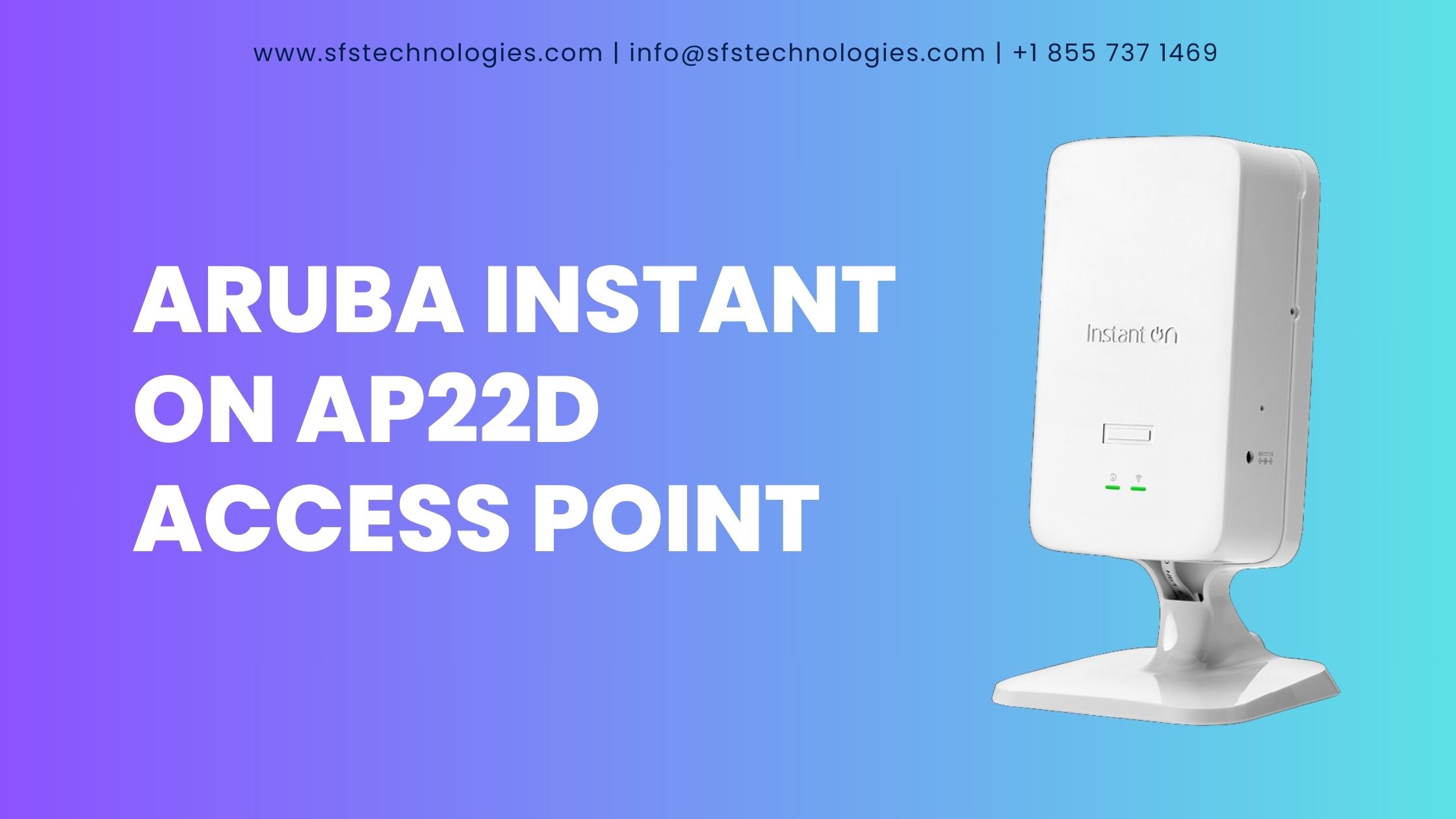 ARUBA Instant On AP22D Access Point