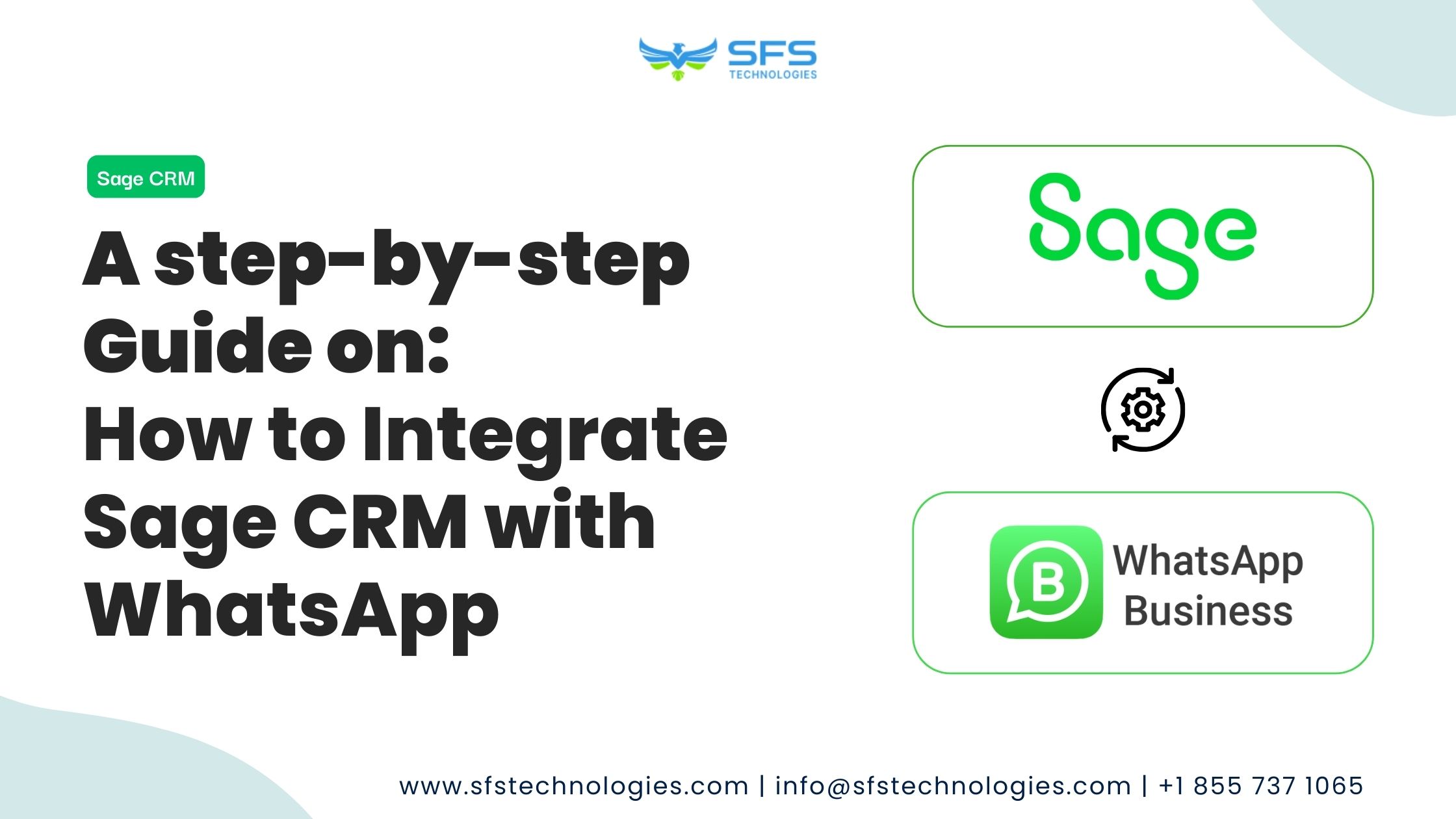 How to Integrate Sage CRM with WhatsApp